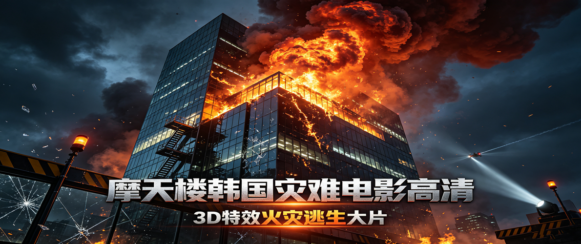 摩天楼韩国灾难电影高清-3D特效火灾逃生大片